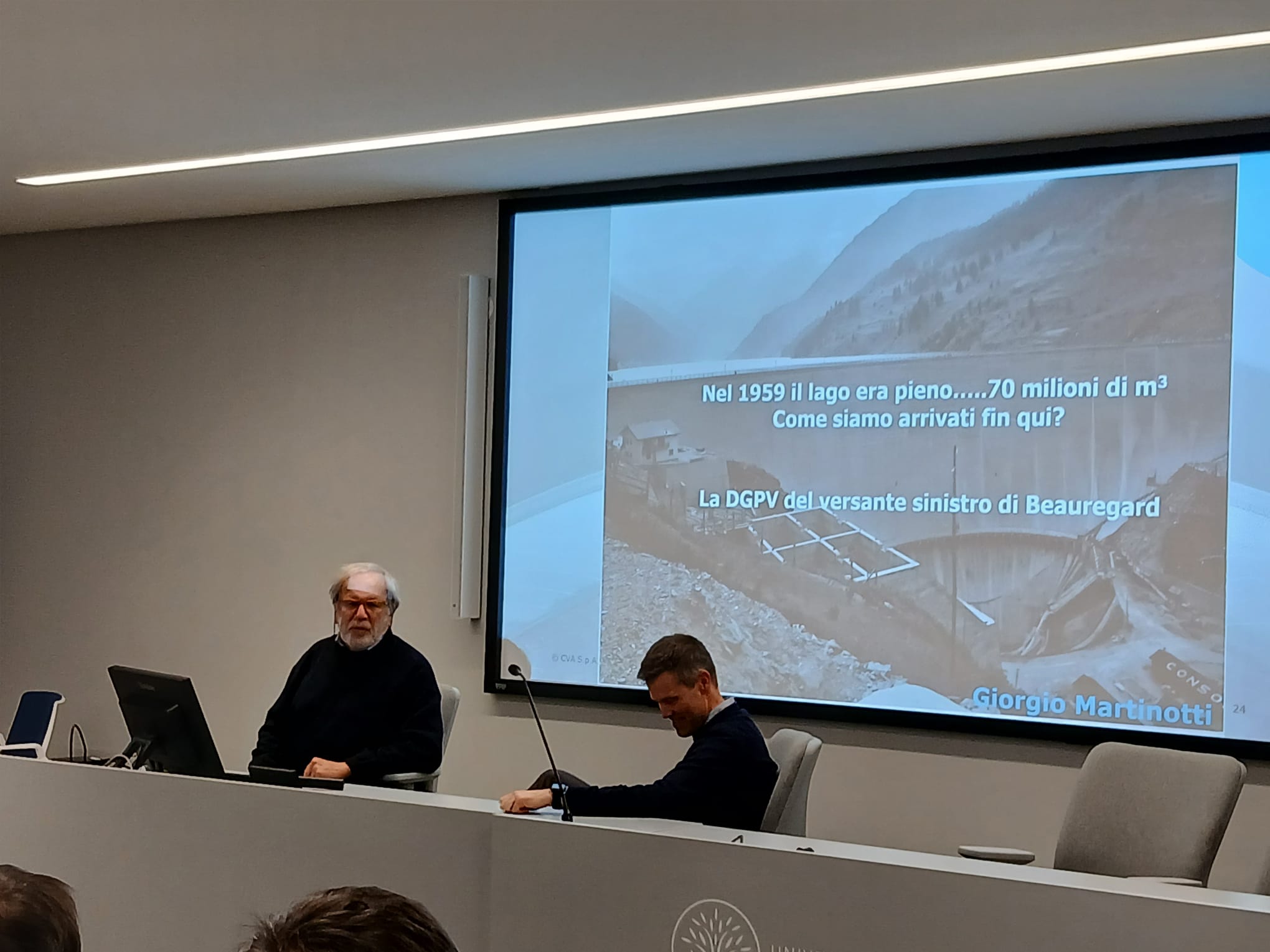 Foto Evento formativo in materia di studio di grandi frane e deformazioni gravitative profonde